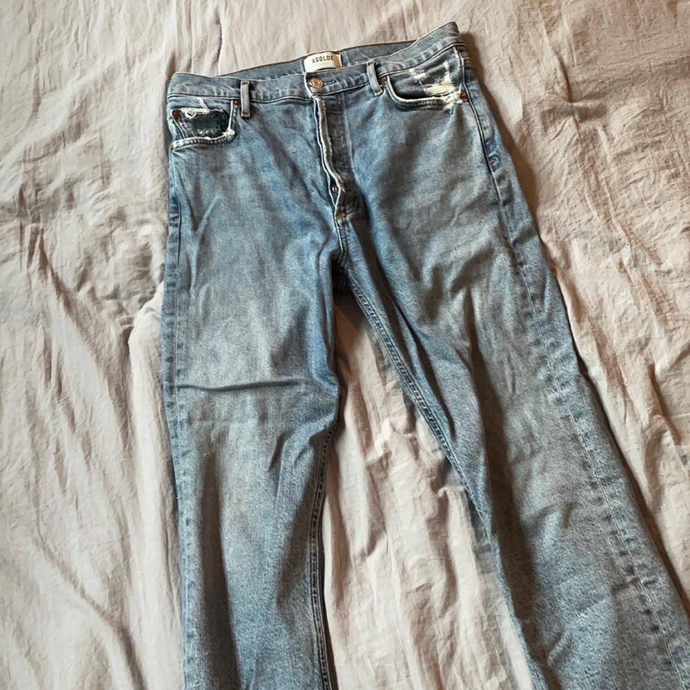 Agolde Frayed Jean!